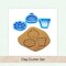 Succulent & Cactus Polymer Clay Cutters, 3 pcs, Plant Shapes Set #2, Adorabilities